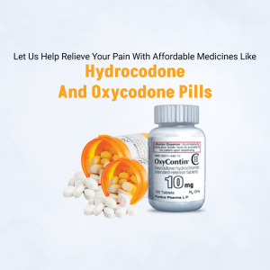 Affordable OxyContin And Pain Relief Medication Marketing Image For LinkedIn