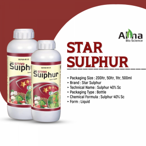 Star Sulphur 40% SC Agricultural Fungicide Post For Instagram