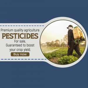 Premium Quality Agricultural Pesticides Sale Social Media Post For WhatsApp