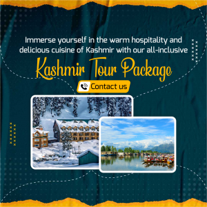 All-Inclusive Kashmir Tour Package Artwork For Google Business Profile