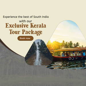 Exclusive Kerala Tour Package Design For Pinterest