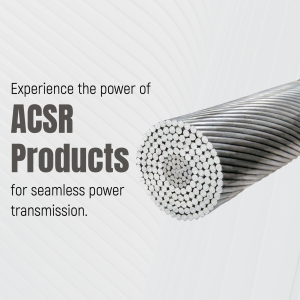 ACSR Conductor Power Transmission Social Media Post For X