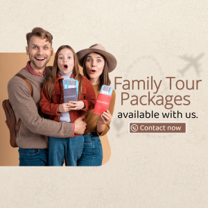 Family Travel Vacation Packages Banner For Pinterest