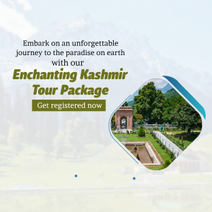 Enchanting Kashmir Tour Package Image For Twitter