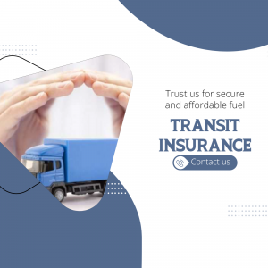 Transit Insurance Services For Fuel Transport Template For Instagram