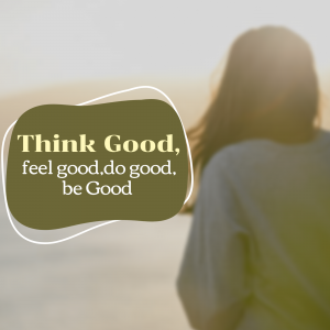 Think Good Motivational Quote Post For Twitter