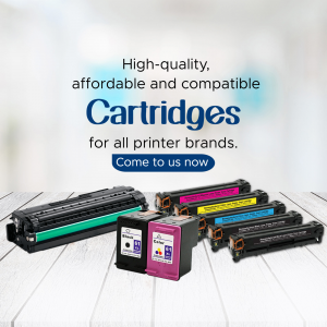 High-Quality Printer Cartridges Sale Image For Facebook