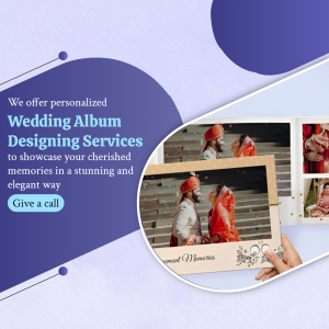 Professional Wedding Album Designing Services Template For Threads