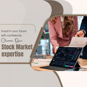 Stock Market Investment Expertise Promotional Banner For Pinterest