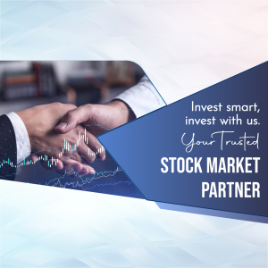 Trusted Stock Market Partner Investment Service Banner For Twitter