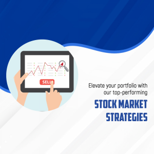Stock Market Investment Strategy Flyer For Twitter