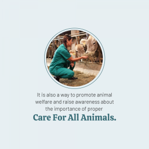 Promoting Animal Welfare And Care Graphic For Google Business Profile
