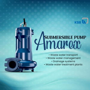 KSB Amarex Submersible Pump Artwork For Instagram
