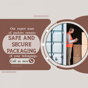 Professional Packing And Moving Services Promotion Marketing Image For WhatsApp