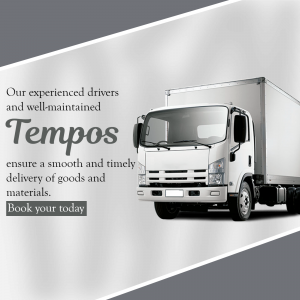 Reliable Tempo Delivery Services Banner For Threads