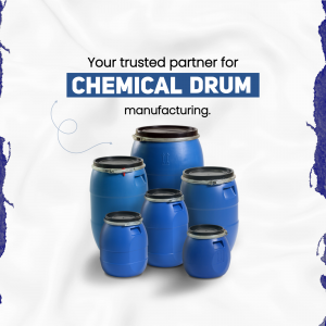 Chemical Drum Manufacturing Solutions Artwork For Google Business Profile