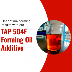 TAP 504F Forming Oil Additive Banner For WhatsApp