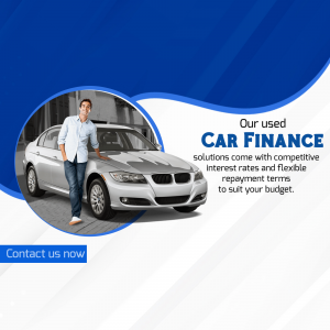 Used Car Finance Services Creative Design For X