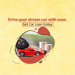Car Loan Promotional Banner Branding Post For Google Business Profile