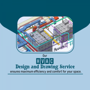Professional HVAC Design And Drawing Services Marketing Image For Google Business Profile