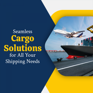 Seamless Cargo And Shipping Solutions Template For Telegram