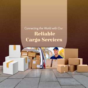 Reliable Cargo Services Advertisement Promotional Banner For Threads