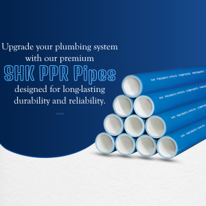 Premium SHK PPR Pipes For Plumbing Systems Template For X