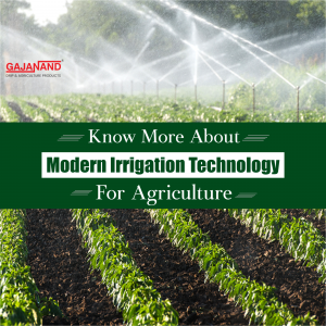 Modern Irrigation Technology For Agriculture Business Poster For X
