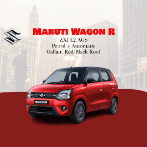 Maruti Wagon R ZXI 1.2 AGS Gallant Red Design For Pinterest