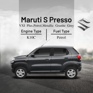 Maruti S-Presso VXI Plus Metallic Granite Grey Image For WhatsApp