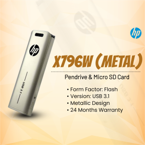 HP X796w Metal USB 3.1 Flash Drive Flyer For LinkedIn