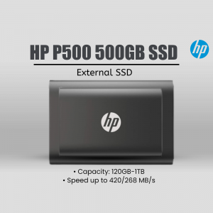 HP P500 External SSD Product Overview Advertisement For Instagram