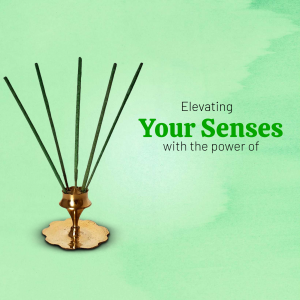 Elevating Your Senses With Incense Sticks Poster For Google Business Profile
