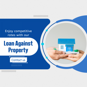 Loan Against Property Service Advertisement Social Media Post For Telegram