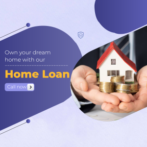 Home Loan Services Promotion Design For Facebook