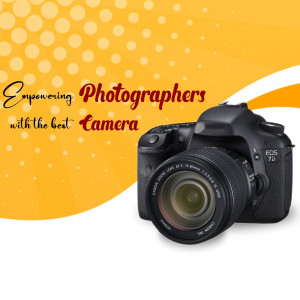 Empowering Photographers With Professional Camera Gear Poster For Instagram
