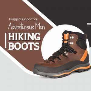 Rugged Hiking Boots For Men Advertisement For Pinterest