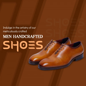 Premium Handcrafted Men's Shoes Template For Google Business Profile