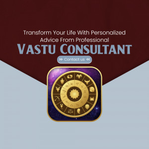 Professional Vastu Consultant Services Social Media Post For Instagram