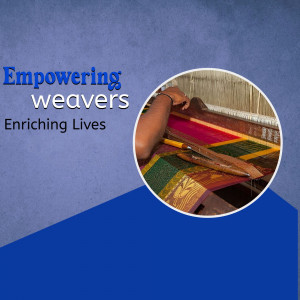 Empowering Weavers Social Media Graphic Business Poster For WhatsApp
