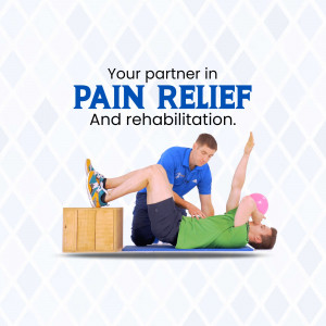 Physical Therapy Rehabilitation Services Flyer For Google Business Profile
