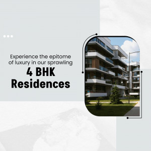Luxury 4 BHK Residential Apartments Design For LinkedIn