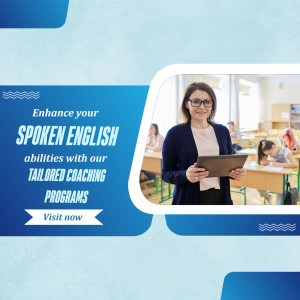 Enhance Your Spoken English Coaching Program Advertisement For X