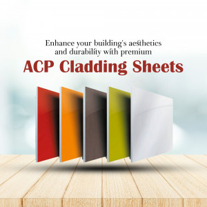 Premium ACP Cladding Sheets Social Media Post For Threads
