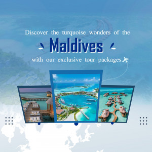Exclusive Maldives Tour Packages Marketing Image For WhatsApp