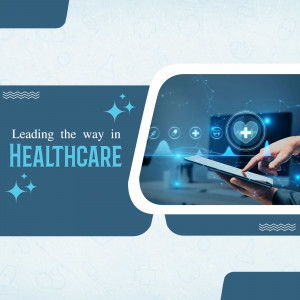 Leading The Way In Healthcare Social Media Post For Telegram