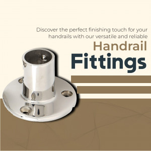 Versatile Stainless Steel Handrail Fittings Graphic For Facebook