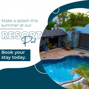 Resort Swimming Pool Vacation Advertisement Advertisement For Telegram