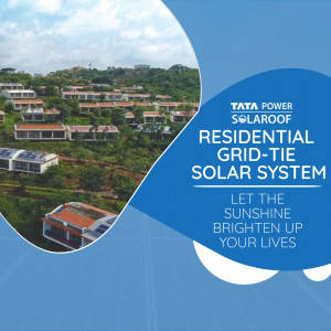 Tata Power Solar Roof Residential Grid-Tie Solar System Advertisement For Facebook