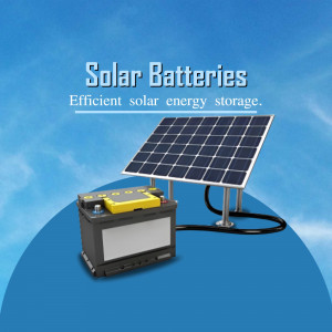 Solar Energy Storage Solution Promotional Banner For Instagram
